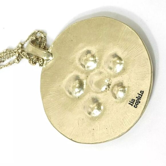 Lia Sophia "SOLSTICE" Pendant Necklace, Sparkling Cut Crystals, NWOT 32-35" - Picture 9 of 9